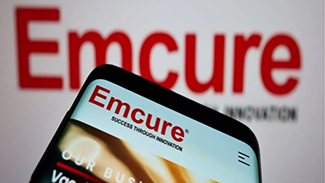 GlaxoSmithKline (GSK) corporate building with logo on glass facade